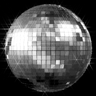 Boule disco animée